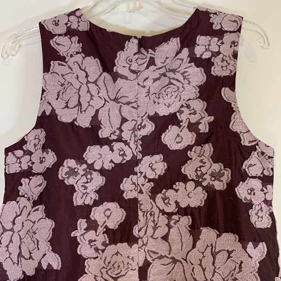 Cynthia Rowley Shimmer Floral Jacquard Knit A Line Wool Blend Dress.6. NWT. $398 - Picture 11 of 12